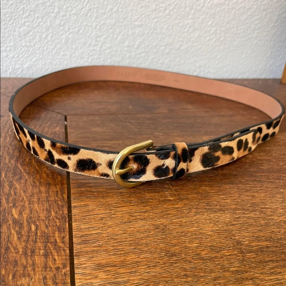 Leopard belt